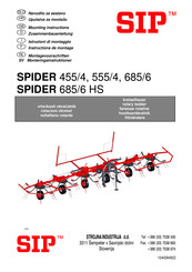 SIP SPIDER 455/4 Zusammenbauanleitung