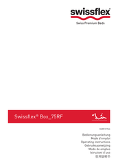 swissflex Box 75RF Classic Bedienungsanleitung