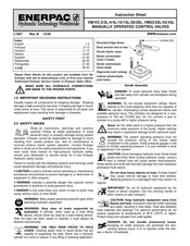 Enerpac VM-3L Bedienungsanleitung