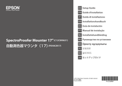 Epson SpectroProofer Mounter 17 Installationshandbuch