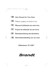 Brandt FC 520 Betriebsanleitung