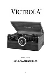 Victrola VTA-270B Sicherheitsanweisungen & Betriebsanleitung