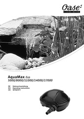 Oase AquaMax Eco 17000 Gebrauchsanleitung