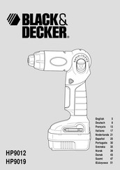 Black&Decker HP9019 Bedienungsanleitung