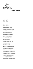 nVent E-50 Bedienungsanleitung