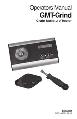 AgraTronix GMT-Grind Bedienerhandbuch