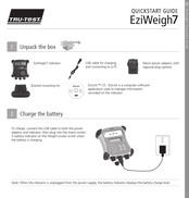 Tru-Test EziWeigh7 Starthilfe