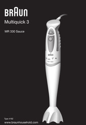 Braun Multiquick 3 series Gebrauchsanweisung