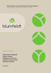 Blumfeldt Gold Bar Shine 10034208 Handbuch