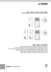 Vimar 62KF/2 Technisches Handbuch