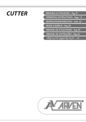ARVEN CUTTER 140 Bedienungsanleitung
