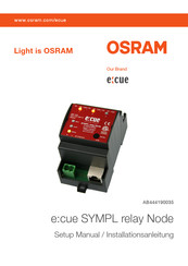 OSRAM e:cue SYMPL relay Node Installationsanleitung