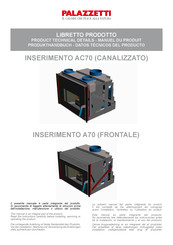 Palazzetti INSERIMENTO AC70 Produkthandbuch