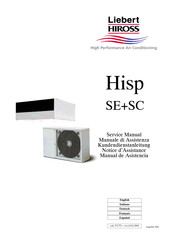 Liebert HIROSS HISP SE + SC06 Kundendienstanleitung