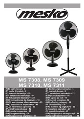 Mesko MS 7308 Bedienungsanleitung
