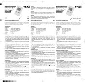 TFA 30.1024 Bedienungsanleitung