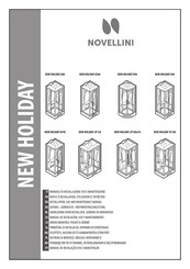 Novellini NEW HOLIDAY 2P100x70 Aufbau-, Gebrauchs- Und Wartungsanleitung