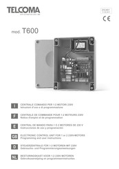 Telcoma T600 Gebrauchs- Und Programmierungsanweisungen