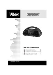 Vitek VT-3479 R/BK Betriebsanweisung