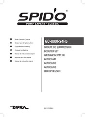 DIPRA SPID'O GC-800I-24H5 Originalbetriebsanleitug