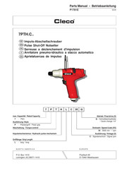 Cleco 7PTH C-Serie Betriebsanleitung