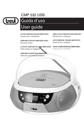Trevi CMP 532 USB Gebrauchs- Und Installationshandbuch