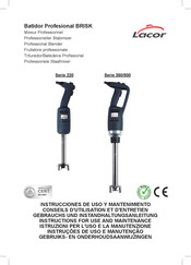 Lacor 350 Serie Gebrauchs- Und Instandhaltungsanleitung