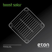 Eton boost solar Bedienungsanleitung