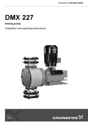 Grundfos DMX 227 Montage- Und Betriebsanleitung