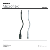 Shure Microflex MX200-Serie Bedienungsanleitung