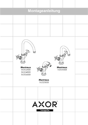 Hansgrohe Axor Montreux 16502-Serie Montageanleitung