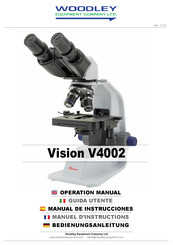 Woodley Vision V4002 Bedienungsanleitung