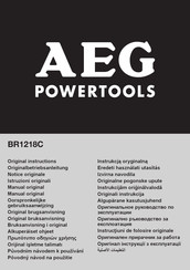 AEG Powertools BR1218C Originalbetriebsanleitun