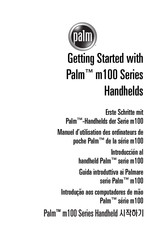 Palm m100 Serie Erste Schritte