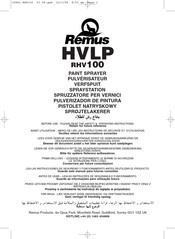 Remus RHV100 Bedienungsanleitung