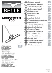 Belle MIDISCREED 200 Bedienungshandbuch