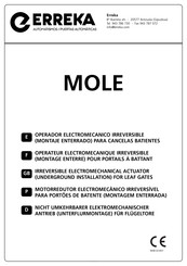 Erreka MO230 (230V) Montageanleitung