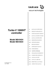 Varian Turbo-V 1000HT 969-9454 Bedienungshandbuch