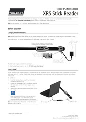 Tru-Test XRS Kurzanleitung