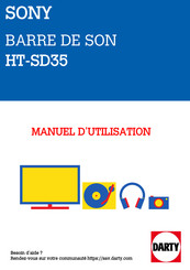 Sony HT-SD35 Bedienungsanleitung
