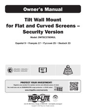 Tripp Lite DWTSC3780MUL Bedienungsanleitung