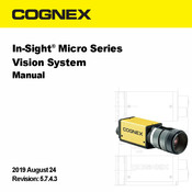 Cognex In-Sight Micro 1100 Bedienungsanleitung