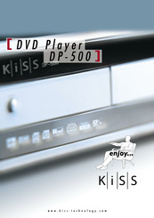KiSS DP-500 Bedienungsanleitung