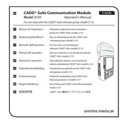 Smiths Medical CADD Solis 2131 Bedienungshandbuch
