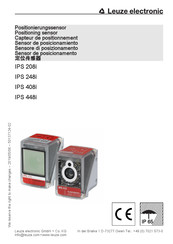Leuze electronic IPS 448i Bedienungsanleitung
