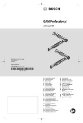 Bosch GAM220MF Professional Originalbetriebsanleitung