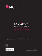 LG EC97 Serie Bedienungsanleitung