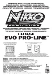 Nikko EVO PRO-LINE Bedienungsanleitung