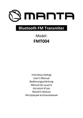 Manta FMT004 Bedienungsanleitung