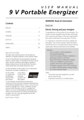Tru-Test SV330 Handbuch